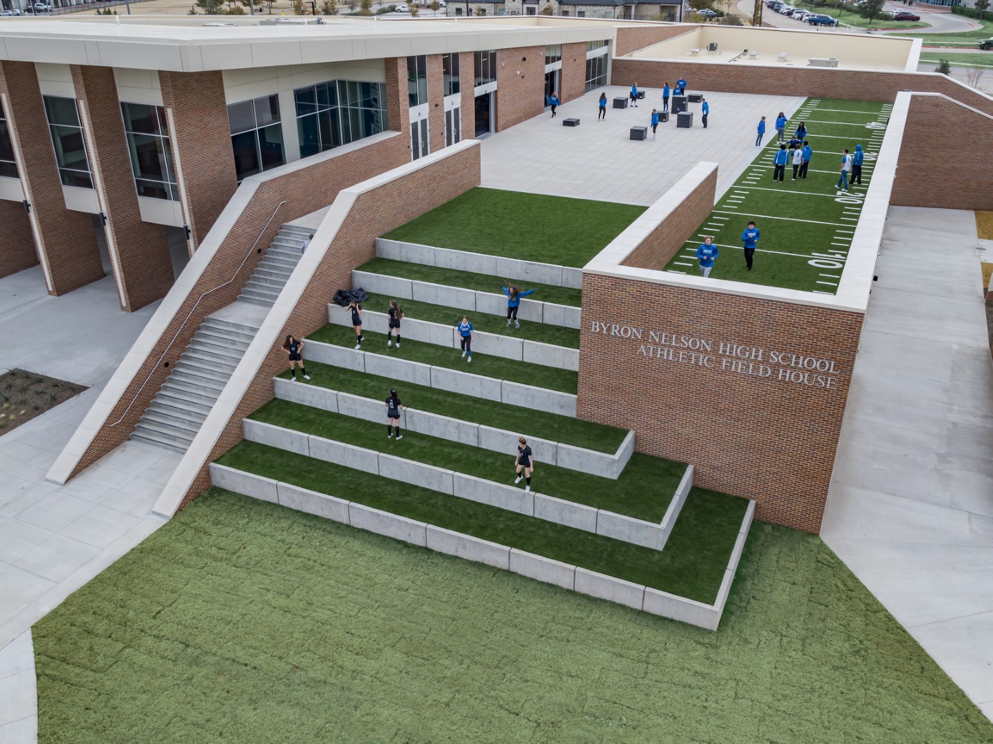 Northwest ISD Byron Nelson Field House L.A. Fuess Partners L.A