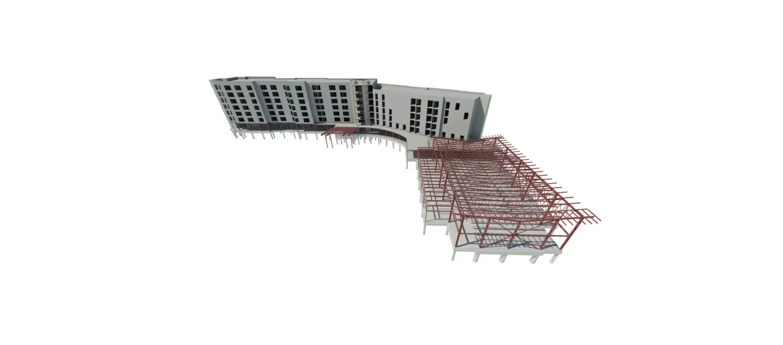 Epic Center BIM Rendering